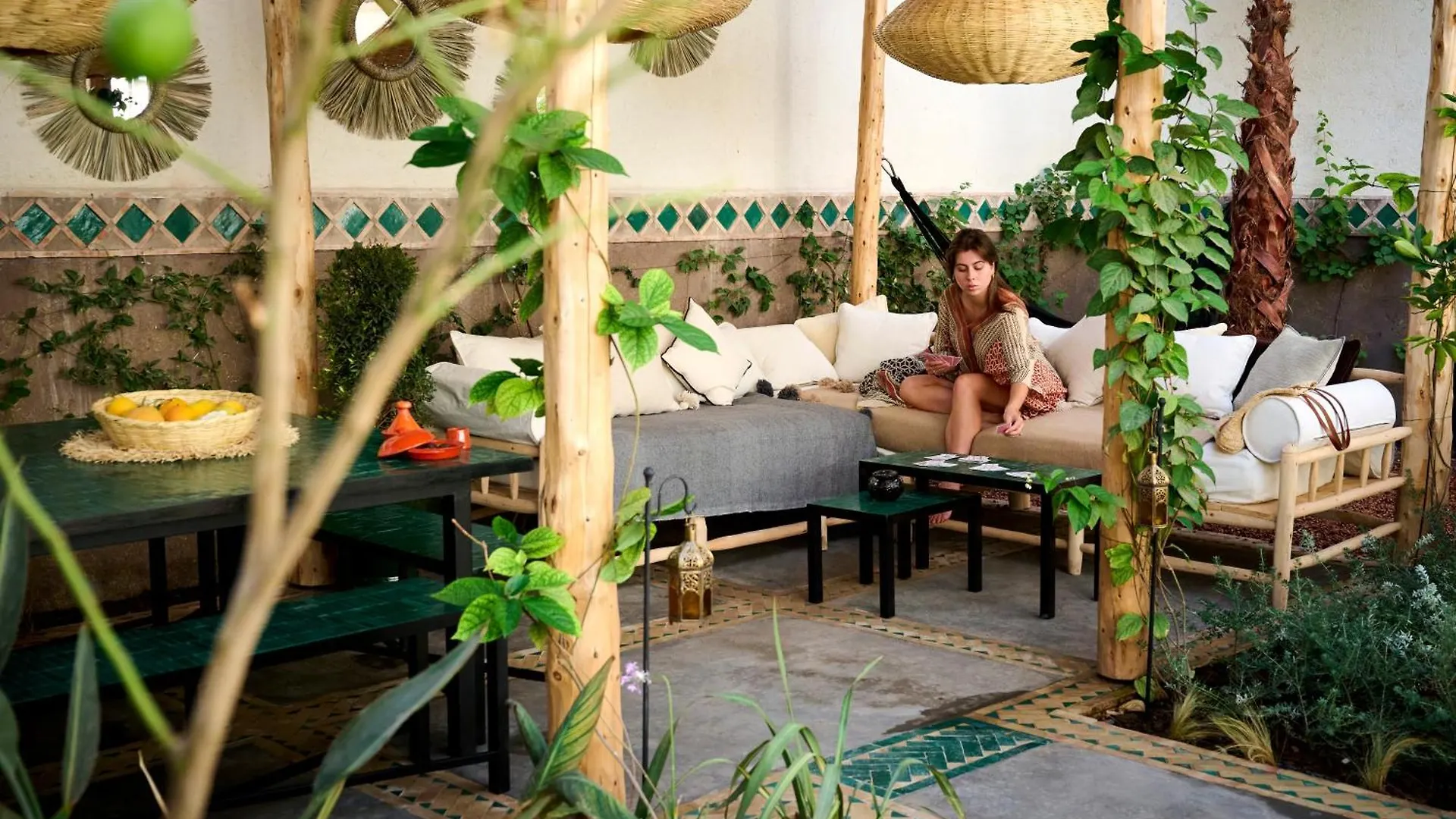 מרקש Riad Dar Amanza En Exclusivite Avec 4 Chambres Au Coeur De La Medina