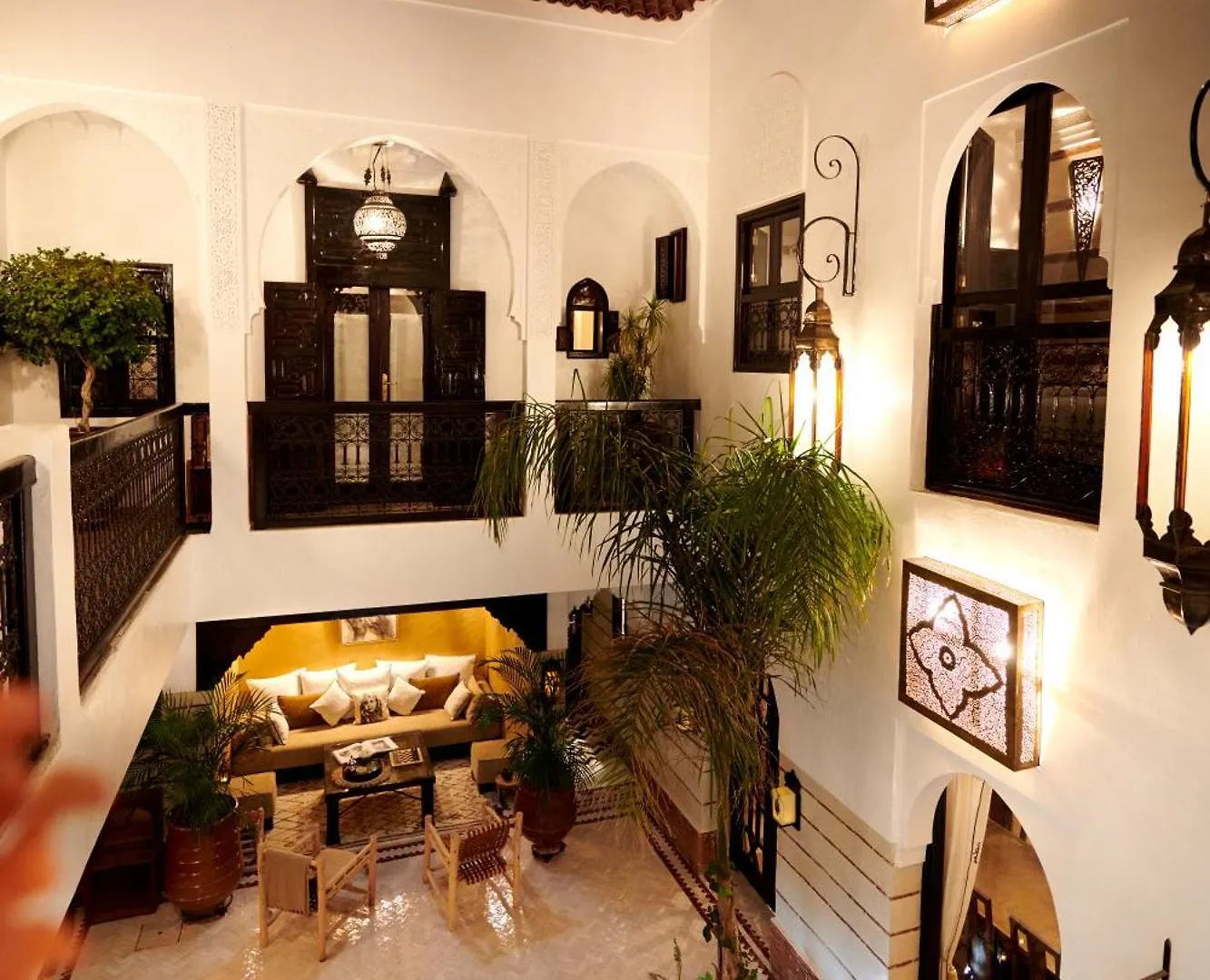 מרקש Riad Dar Amanza En Exclusivite Avec 4 Chambres Au Coeur De La Medina