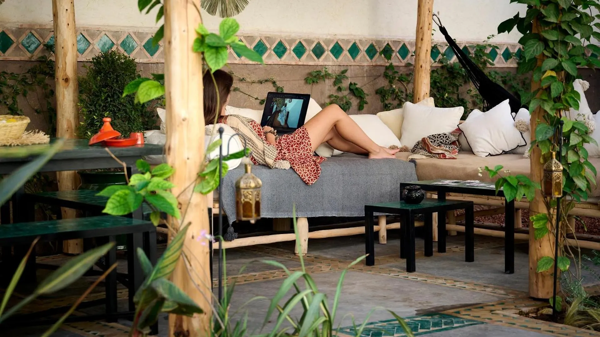 **  מרקש Riad Dar Amanza En Exclusivite Avec 4 Chambres Au Coeur De La Medina מרוקו
